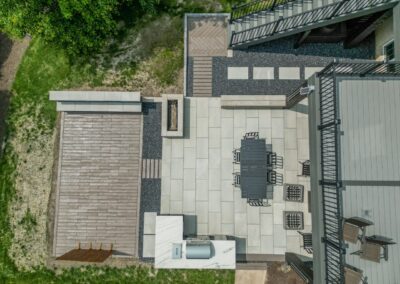 Deck & Patio with Outdoor Kitchen – Glen Allen, VA