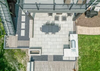 Deck & Patio with Outdoor Kitchen – Glen Allen, VA